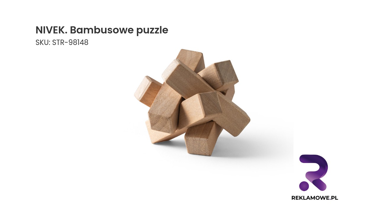 NIVEK. Bambusowe puzzle Bambusowe puzzle marki NIVEK