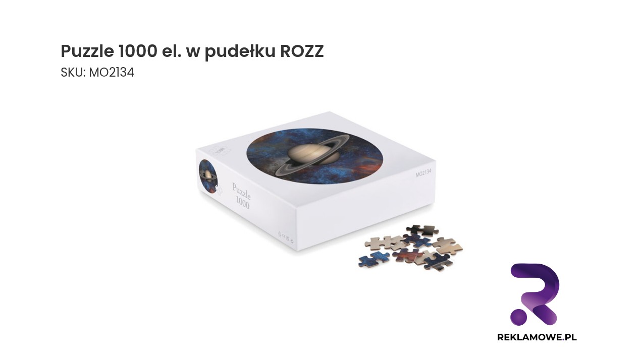 Puzzle 1000 elementów w pudełku ROZZ