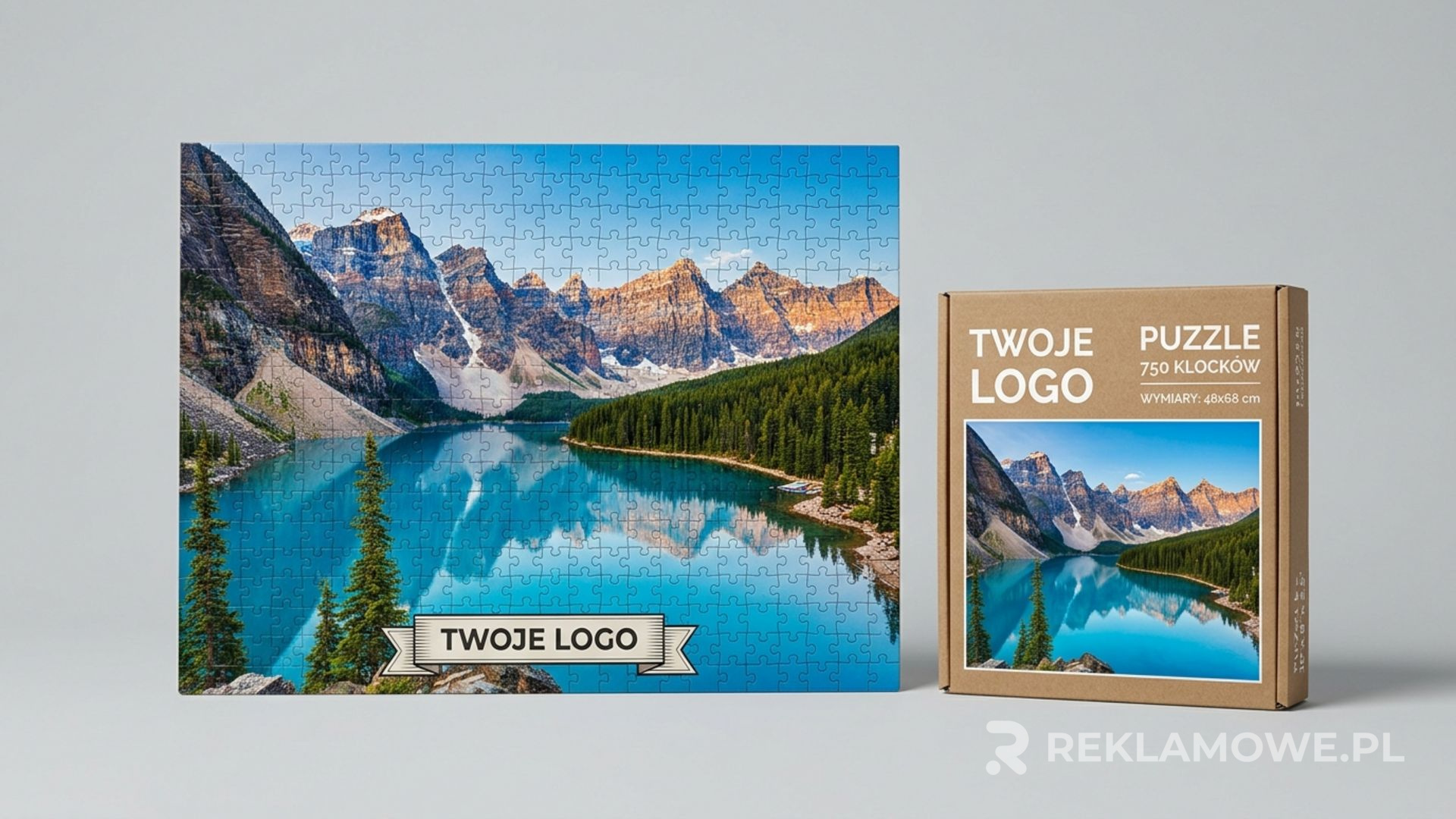 Puzzle reklamowe wspierające budowanie zespołu w firmie