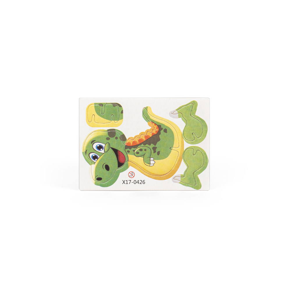 Puzzle reklamowe dinosaurus. puzzle 3d z papieru i eva w kształcie dinozaura 98152_160-b DINOSAURUS. Puzzle 3D z papieru i EVA w kształcie dinozaura 98152_160-b