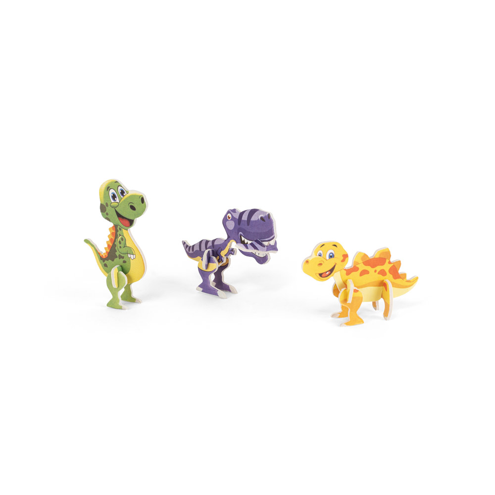 Puzzle reklamowe dinosaurus. puzzle 3d z papieru i eva w kształcie dinozaura 98152_160 DINOSAURUS. Puzzle 3D z papieru i EVA w kształcie dinozaura 98152_160