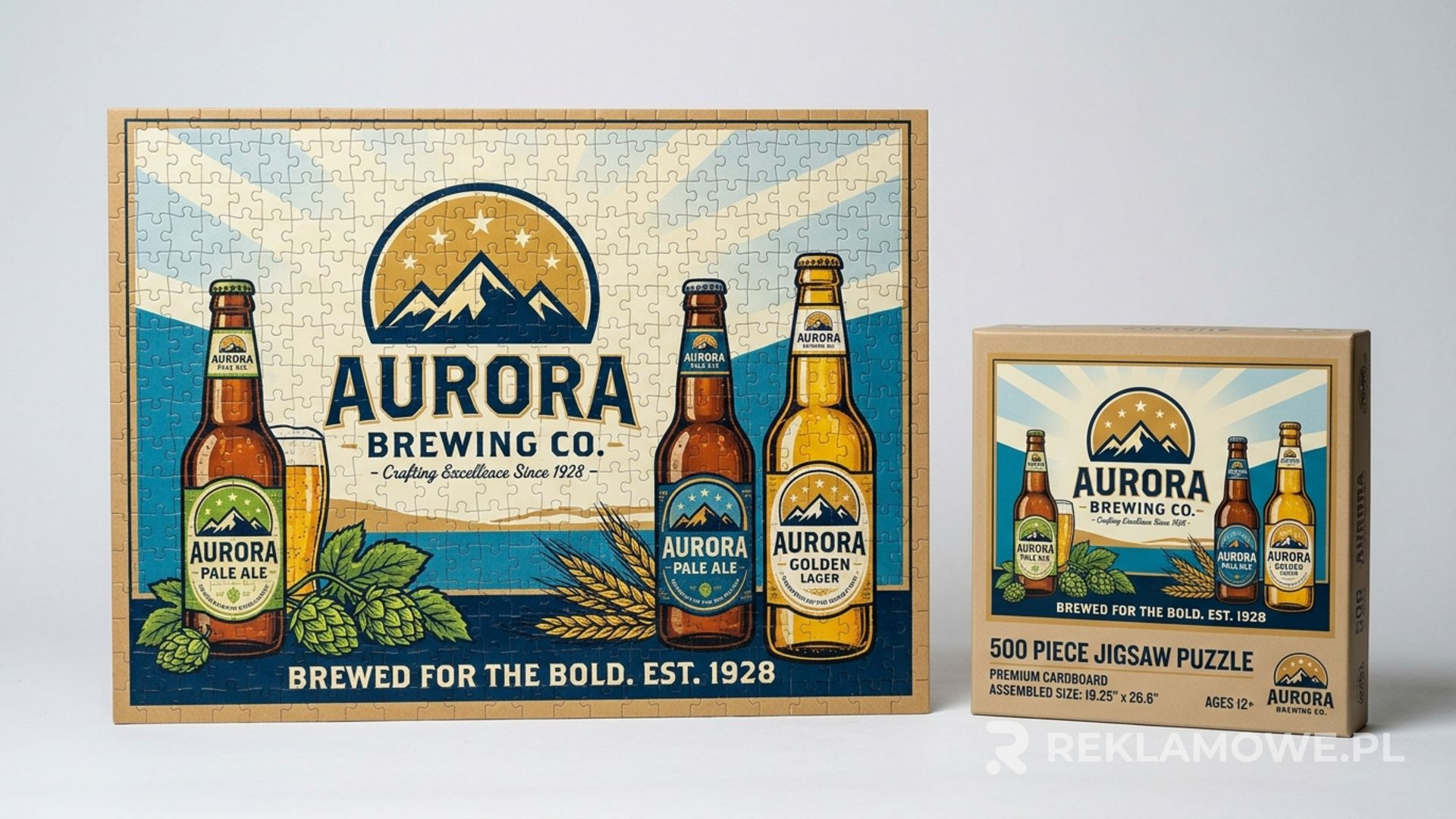 Puzzle reklamowe dla firmy jako kreatywny gadżet promocyjny