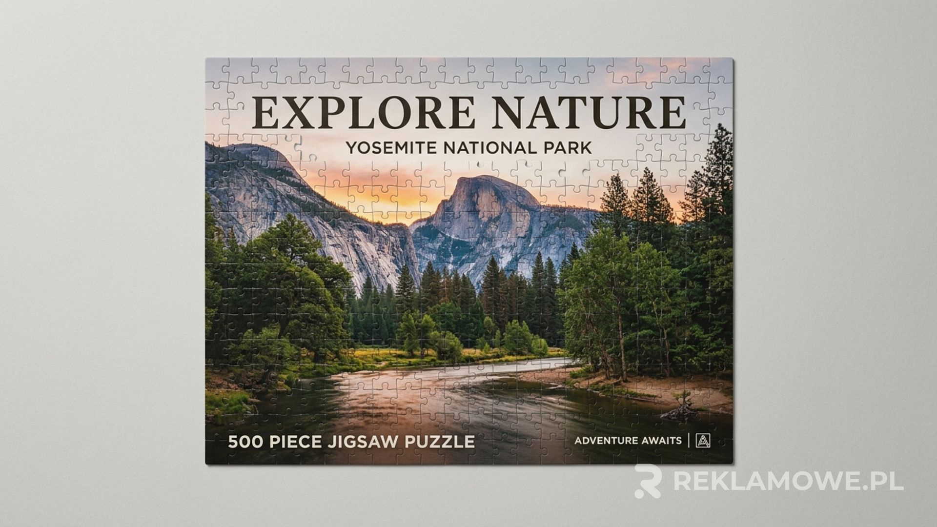 Puzzle reklamowe wykorzystywane w kampanii świątecznej