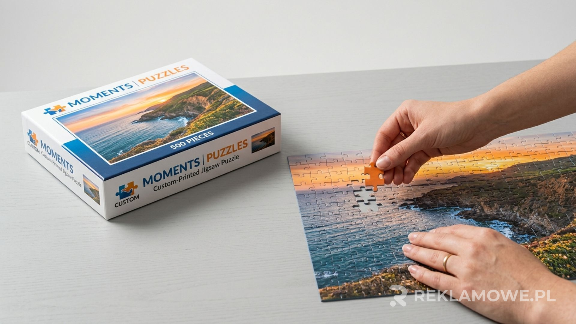 Puzzle reklamowe wykorzystywane podczas szkoleń pracowniczych