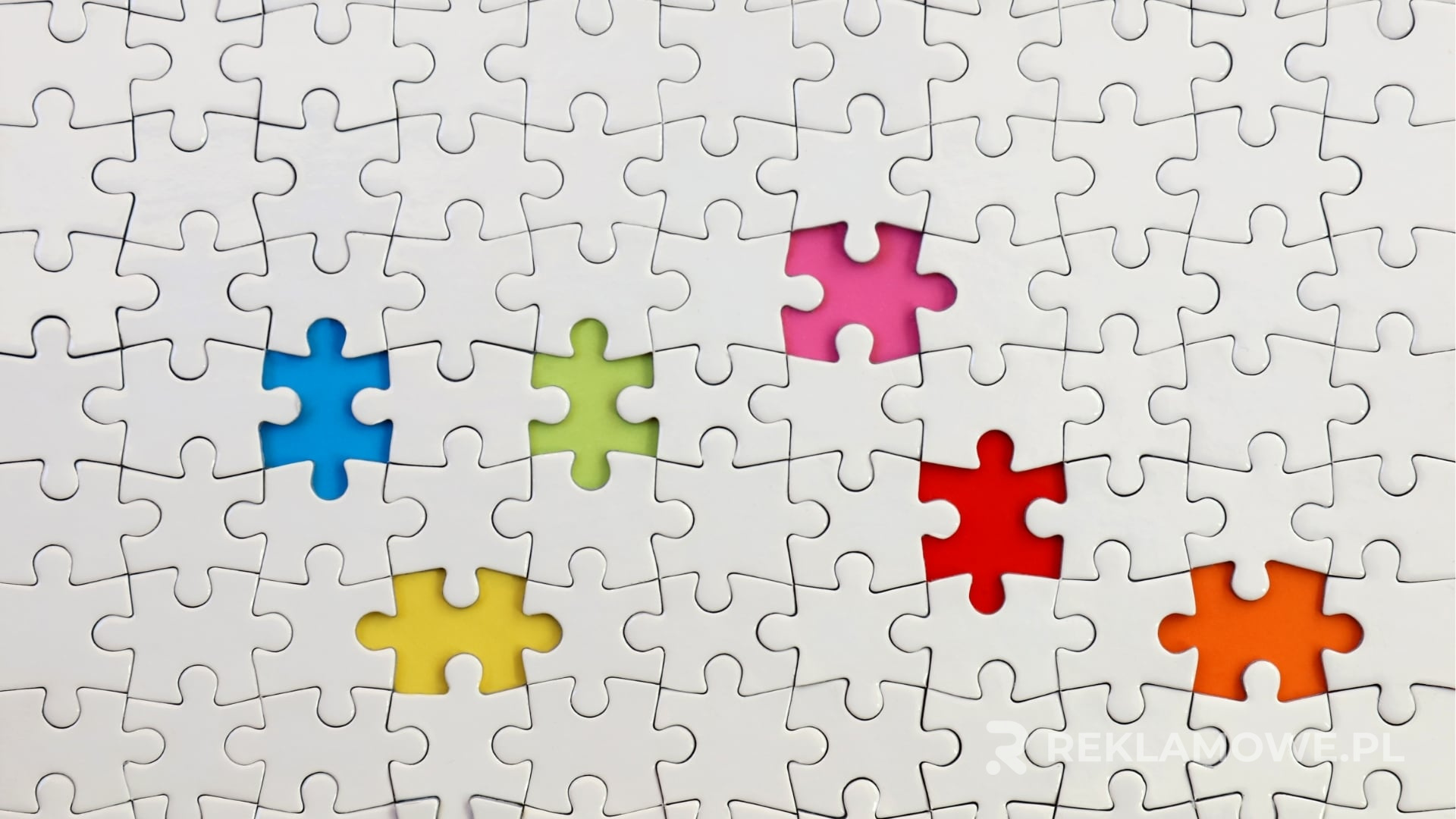 Edukacyjne Puzzle Reklamowe Dla Dzieci Kolorowe puzzle reklamowe dla dzieci